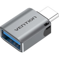 Адаптер OTG VENTION USB-C Male to USB 3.0 Female Gray (CDQH0)