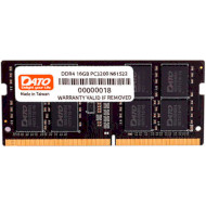 Модуль пам'яті DATO SO-DIMM DDR4 3200MHz 16GB (DT16G4DSDND32)