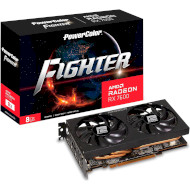 Відеокарта POWERCOLOR Fighter AMD Radeon RX 7600 8GB GDDR6 (RX 7600 8G-F)