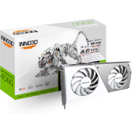 Відеокарта INNO3D GeForce RTX 4060 Twin X2 OC White (N40602-08D6X-173051W)
