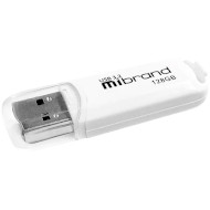 Флешка MIBRAND Marten 128GB White (MI3.2/MA128P10W)