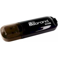 Флэшка MIBRAND Marten 64GB Black (MI3.2/MA64P10B)