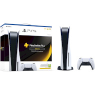 Ігрова приставка SONY PlayStation 5 Blu-Ray Edition з підпискою PS Plus Deluxe на 24 місяця