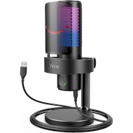 Мікрофон для стримінгу/подкастів FIFINE Ampligame A9 Black