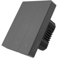 Розумний бездротовий вимикач SONOFF SwitchMan M5 Smart Wall Switch Dim Gray 3-Button w/neutral (M5-3C-80)