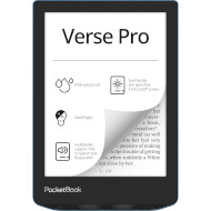 Електронна книга POCKETBOOK 634 Verse Pro Azure (PB634-A-CIS)