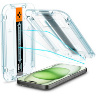Захисне скло SPIGEN Glas.tR EZ Fit для iPhone 15 Plus 2-pack (AGL06883)