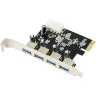 Контролер DYNAMODE PCIe x1 to 4xUSB3.0