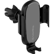 Автодержатель для смартфона с беспроводной зарядкой COLORWAY Air Vent Car Wireless Charger 15W Black (CW-CHAW038Q-BK)