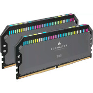 Модуль пам'яті CORSAIR Dominator Platinum RGB Gray DDR5 6000MHz 64GB Kit 2x32GB (CMT64GX5M2B6000Z30)