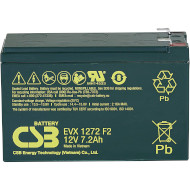 Акумуляторна батарея CSB EVX1272 (12В, 7.2Агод)