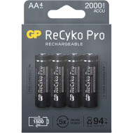 Акумулятор GP ReCyko Pro AA 2000mAh 4шт/уп (GP210AAHCB-2EB4)