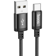 Кабель HOCO X91 Radiance USB-A to Type-C 3м Black