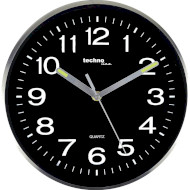 Настінний годинник TECHNOLINE WT7620 Black/Silver