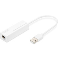 Сетевой адаптер DIGITUS USB 2.0 to Fast Ethernet White (DN-10050-1)