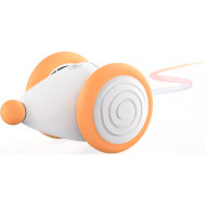 Інтерактивна іграшка для котів CHEERBLE Wicked Mouse White/Orange (C0821-WHOR)