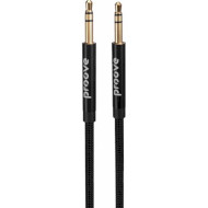 Кабель PROOVE Weft 3.5mm AUX Cable mini-jack 3.5mm 1м Black (WEFT (1M) BLACK)