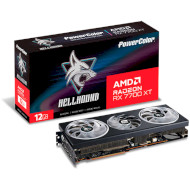 Видеокарта POWERCOLOR Hellhound Radeon RX 7700 XT 12GB GDDR6 (RX 7700 XT 12G-L/OC)