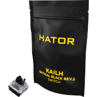 Набір перемикачів HATOR Kailh Optical Switch V2 Black 10 шт (HTS-171)