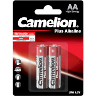 Батарейка CAMELION Plus Alkaline AA 2шт/уп (11000206)