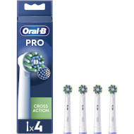 Насадка для зубної щітки BRAUN ORAL-B Pro CrossAction EB50RX White 4шт (90435208)