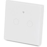 Розумний вимикач ATIS Wi-Fi Wall Light Switch w/Tuya Smart 2-button (ATIS-102DW-T)
