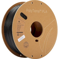 Пластик (філамент) для 3D принтера POLYMAKER PolyTerra PLA 1.75mm, 1кг, Charcoal Black (PM70820)
