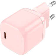 Зарядний пристрій VENTION 30W GaN Fast Charger USB-C, PD3.0, QC4+ Pink (FAKP0-EU)
