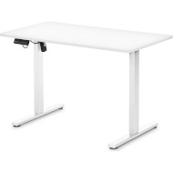 Комп'ютерний стіл моторизований MEALUX PowerDesk Lite White