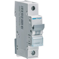 Выключатель автоматический HAGER MCN120 1p, 20А, C, 6кА