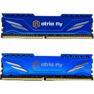 Модуль памяти ATRIA Fly Blue DDR4 3200MHz 32GB Kit 2x16GB (UAT43200CL18BLK2/32)