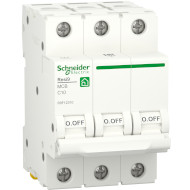 Выключатель автоматический SCHNEIDER ELECTRIC RESI9 3p, 10А, C, 6кА (R9F12310)