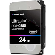 Жорсткий диск 3.5" WD Ultrastar DC HC580 24TB SATA/512MB (WUH722424ALE6L4/0F62796)