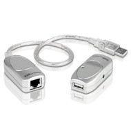 Подовжувач USB по кручений парі ATEN USB Cat 5 Extender 0.2м (UCE-60)