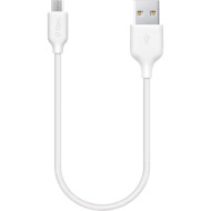 Кабель TTEC 2DK7513 MiniCable USB2.0 AM/Micro-BM 0.3м White (2DK7513B)