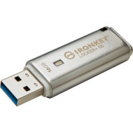 Флэшка KINGSTON IronKey Locker+ 50 16GB USB3.2 Silver (IKLP50/16GB)
