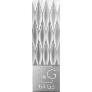 Флэшка T&G 103 Metal Series 64GB Silver (TG103-64G)