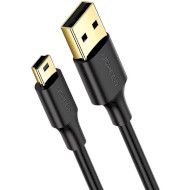 Кабель UGREEN US132 USB-A to Mini-USB 1м Black (10355)