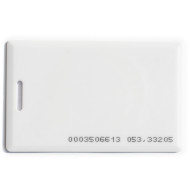 Безконтактна картка доступу Em-Marine 125 кгц (TK4100), для перезаписи, 1.6мм White