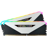 Модуль пам'яті CORSAIR Vengeance RGB RT White DDR4 3600MHz 32GB Kit 2x16GB (CMN32GX4M2Z3600C18W)