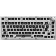 Клавиатура беспроводная (DIY) FL ESPORTS MK750 White Transparent