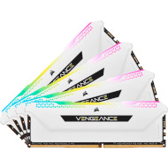 Модуль памяти CORSAIR Vengeance RGB Pro SL White DDR4 3600MHz 32GB Kit 4x8GB (CMH32GX4M4D3600C18W)