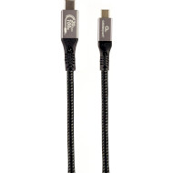 Кабель CABLEXPERT Premium USB 3.2 Type-C/Type-C PD 100W 1.5м (CCBP-USB3-CMCM100-1.5M)