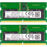 Модуль памяти SAMSUNG SO-DIMM DDR5 5600MHz 16GB Kit 2x8GB (M425R1GB4BB0-CWMOL)
