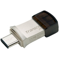 Флешка TRANSCEND JetFlash 890 256GB USB+Type-C3.1 (TS256GJF890S)