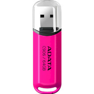 Флэшка ADATA C906 64GB USB2.0 Pink (AC906-64G-RPP)