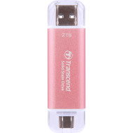 Портативний SSD диск TRANSCEND ESD310 2TB USB3.2 Gen2 Pink (TS2TESD310P)