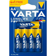 Батарейка VARTA Longlife Power AA 5шт/уп (04906 121 415)