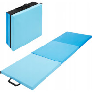 Складаний гімнастичний мат 4FIZJO Tri-Fold Folding Exercise Mat Blue (4FJ0570)