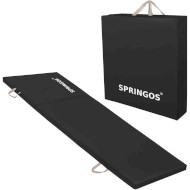 Складной гимнастический мат SPRINGOS FA0060 Black